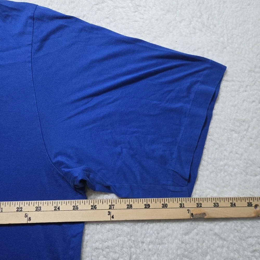 Vintage 90s Polo Golf Ralph Lauren Polo Men's XL Blue Single Stitch Chest Crest